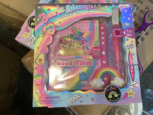 Hot Focus Secret Message Rainbow