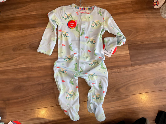 Magnetic me alligator golf onesie