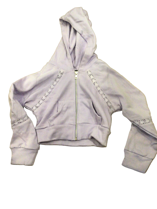 FBZ lavender zip up hoodie