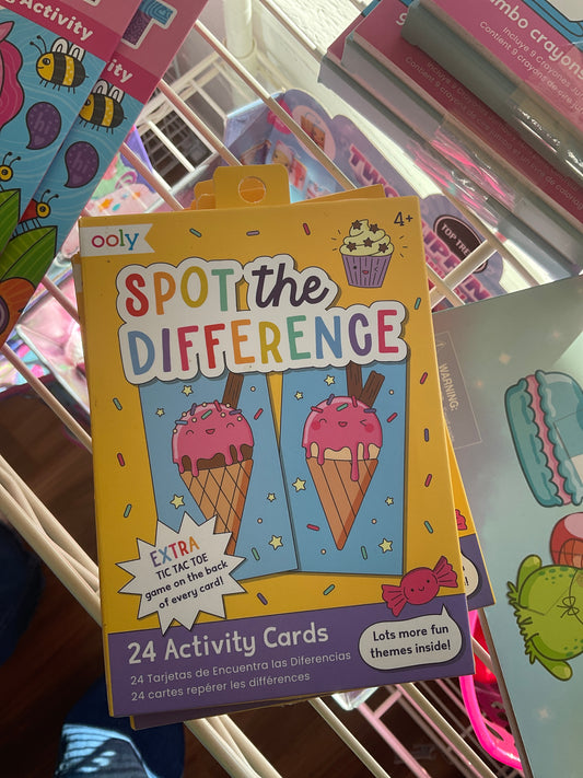 Ooly spot the difference