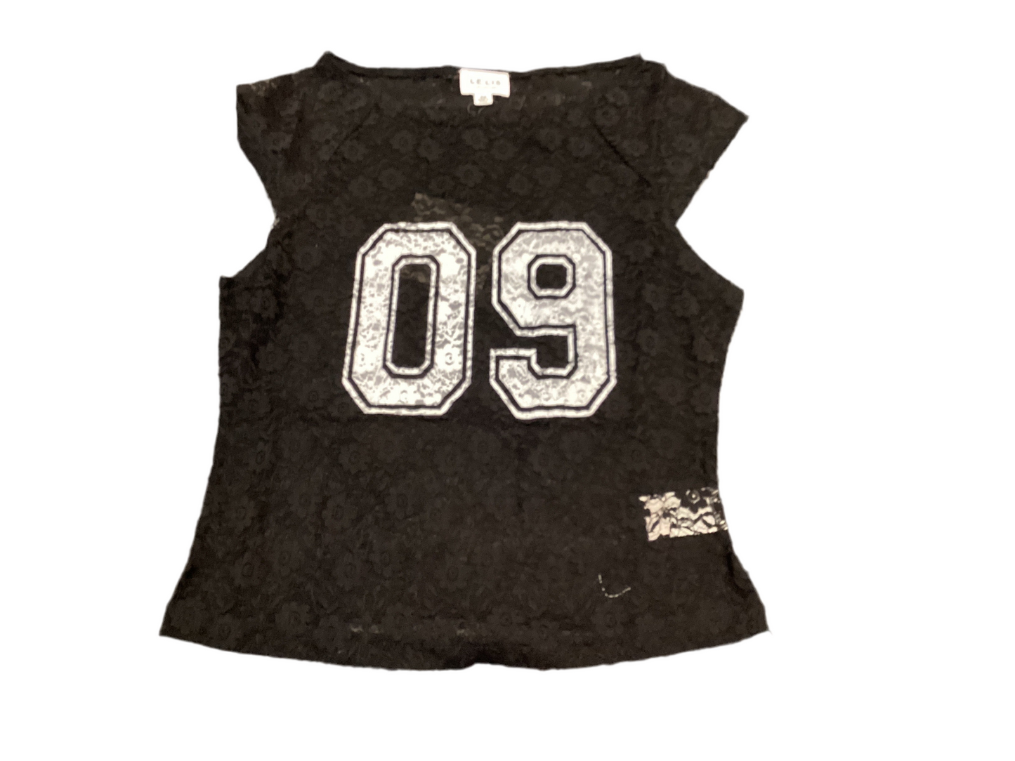 Black lace top
