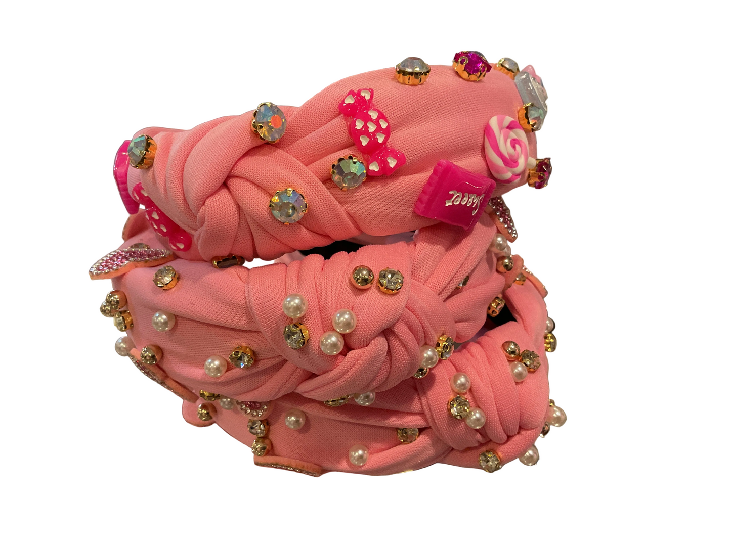 Heart candy headbands