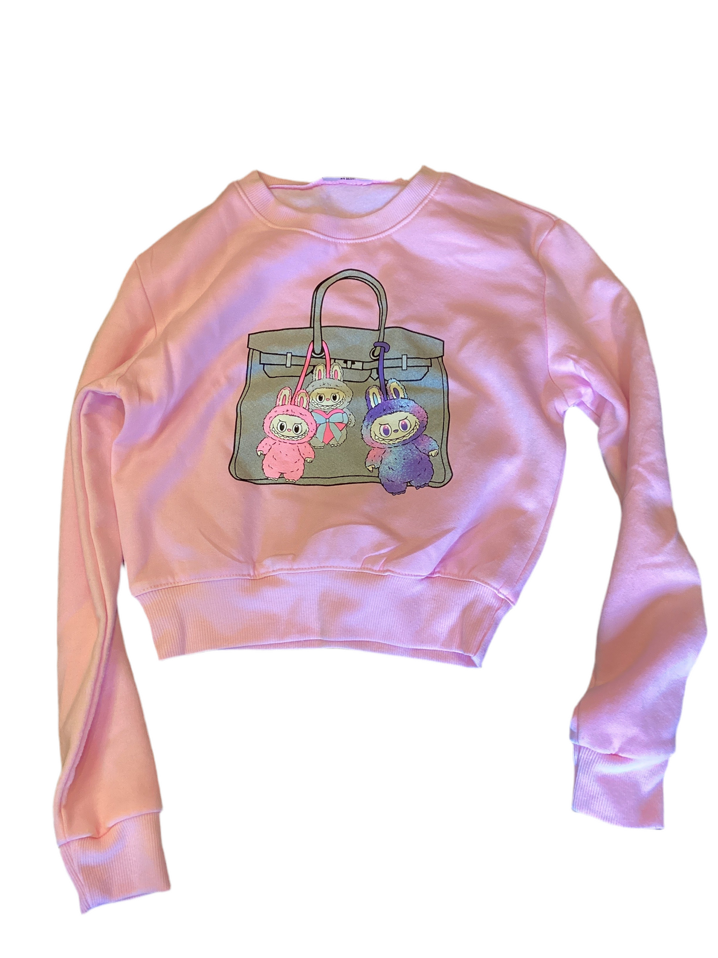 Firehouse Labubu pink sweatshirt