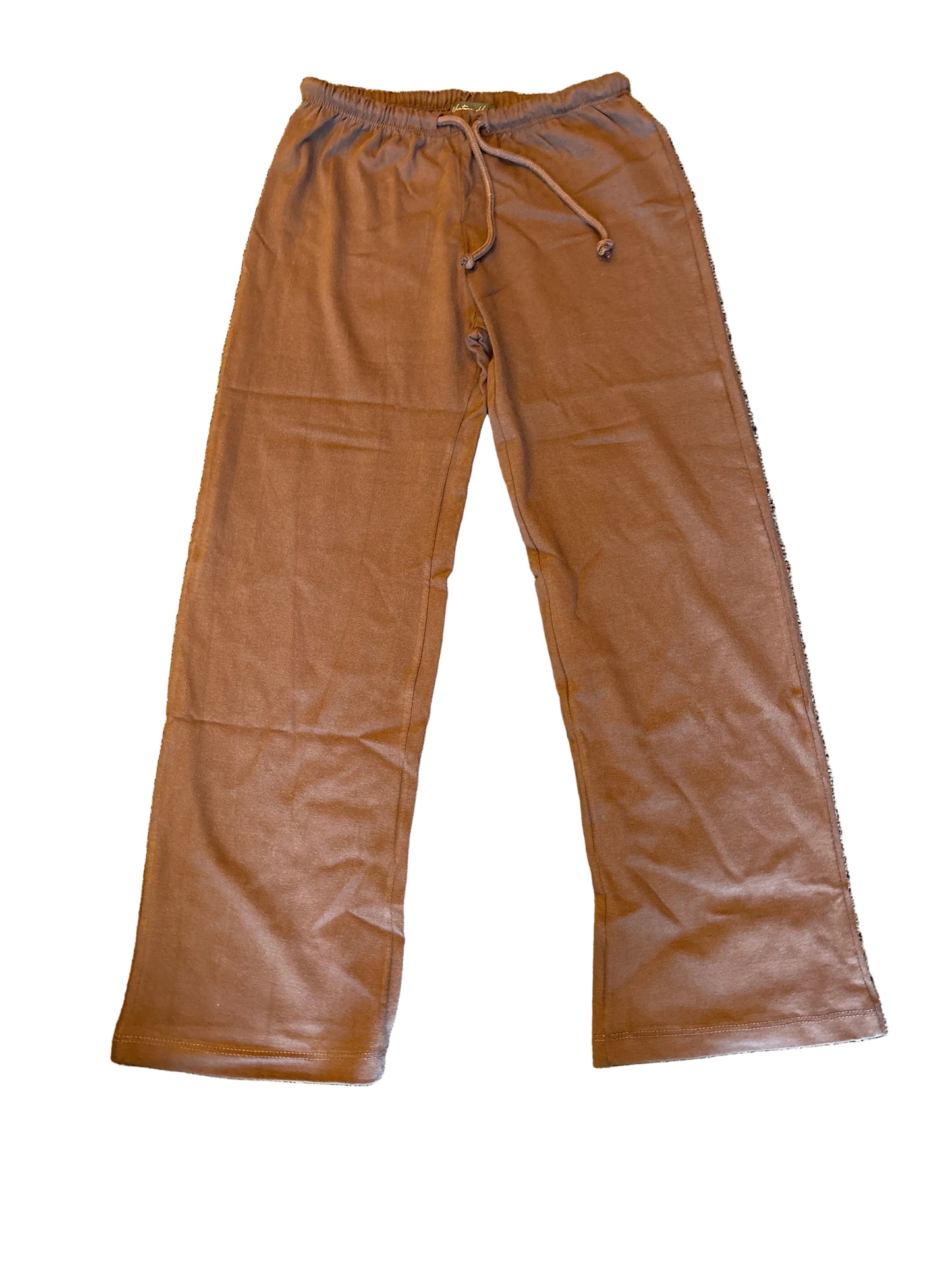 Cafe jersey wide leg pants