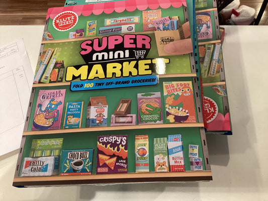 Klutz Super Mini Market Sticker Book