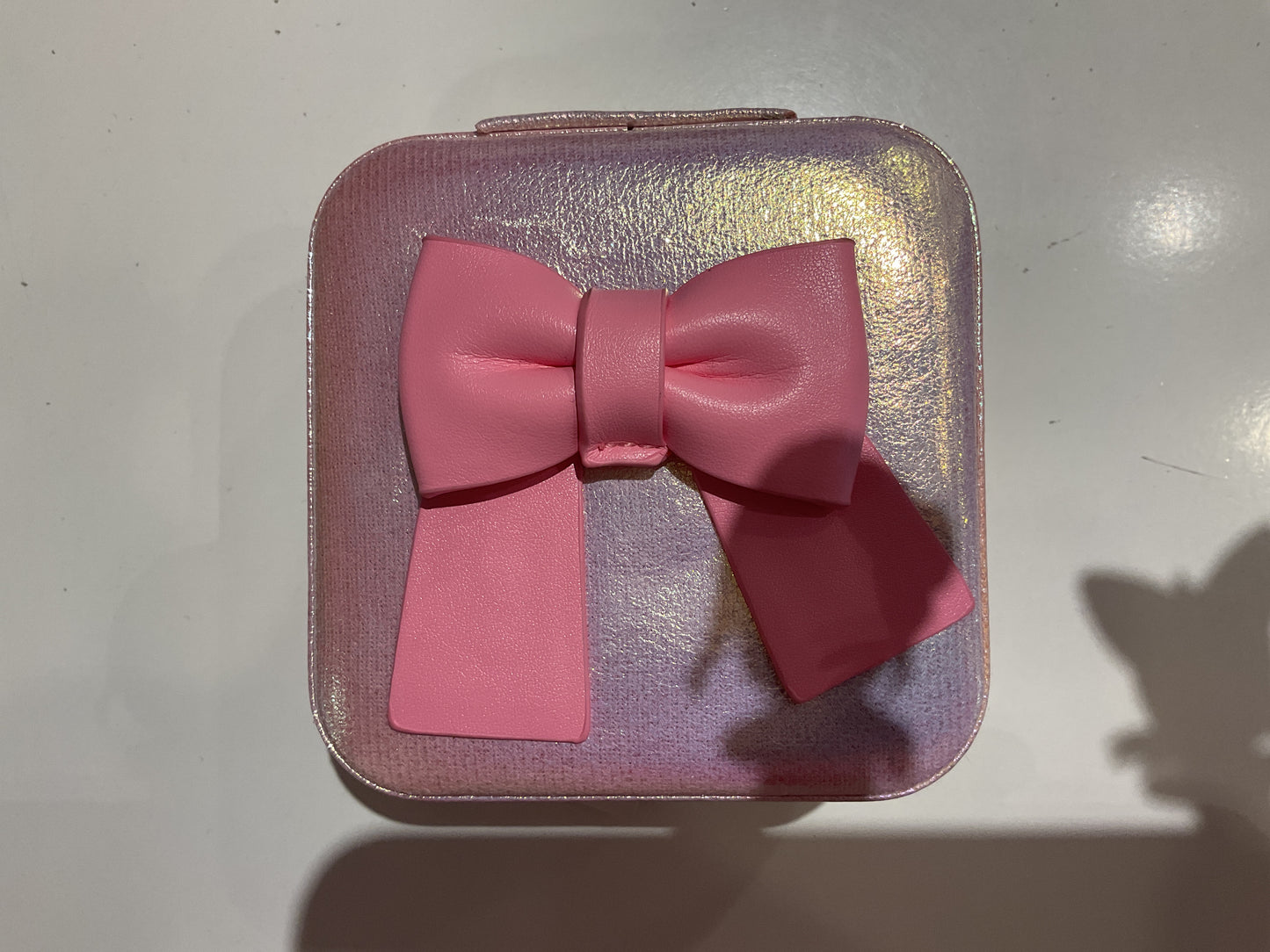 Zomi Bow Pink Jewelry Case