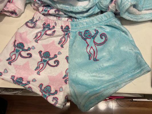 Penelope cozy monkey shorts