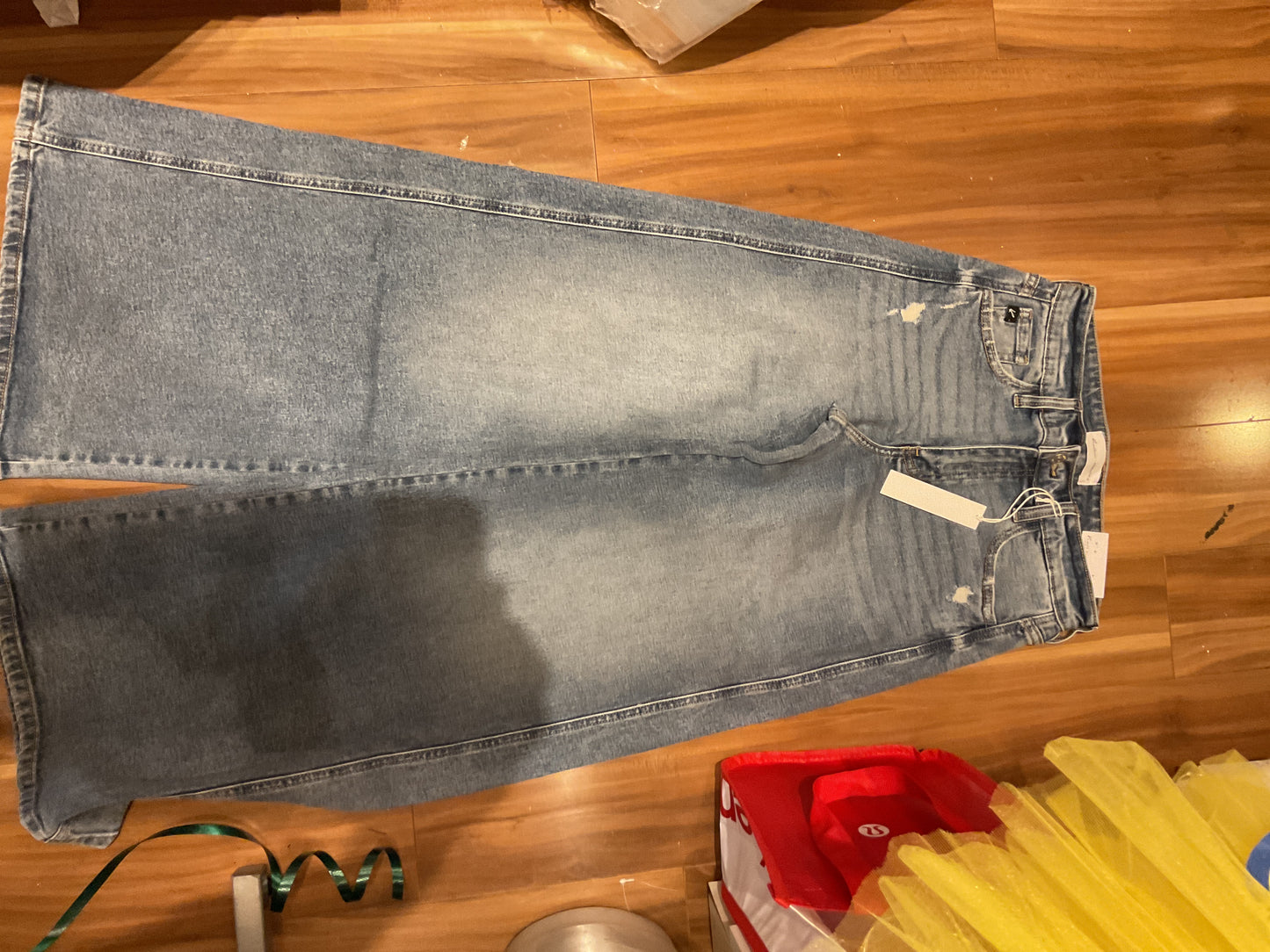 KANCAN Mid Rise Super wide Jeans