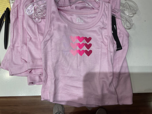 FBZ pink heart tank