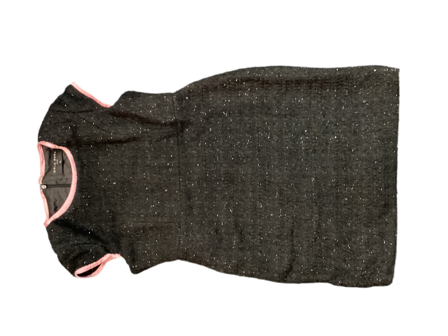 Lia dress black w/pink