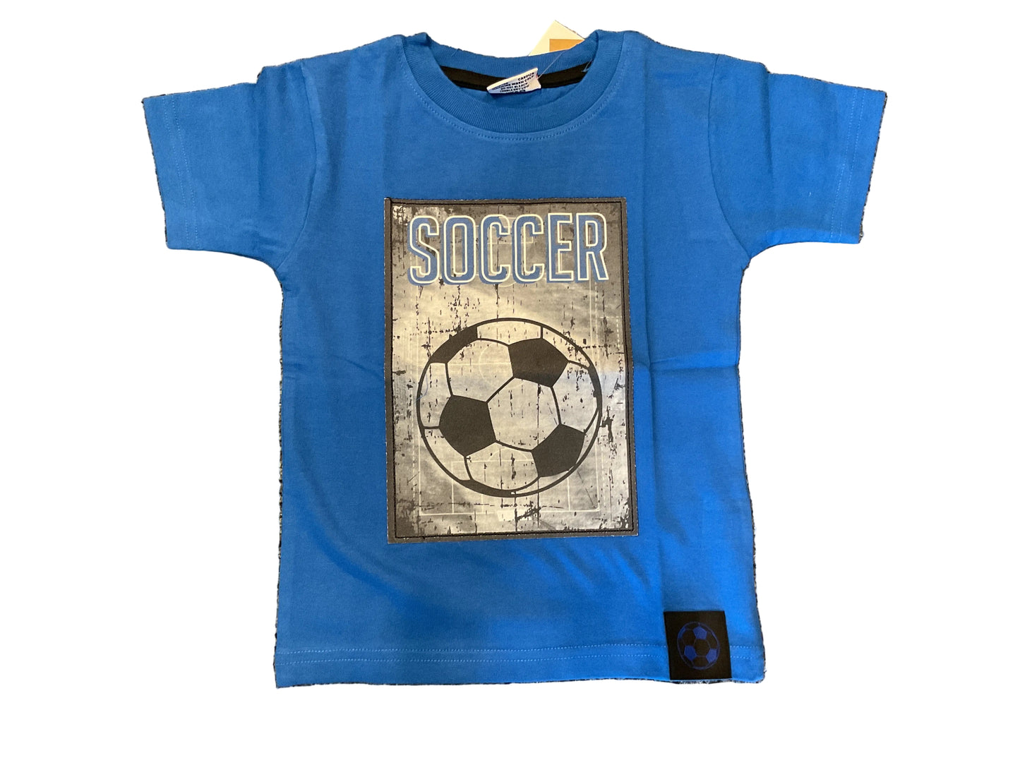 Mish Blue Soccer Tee