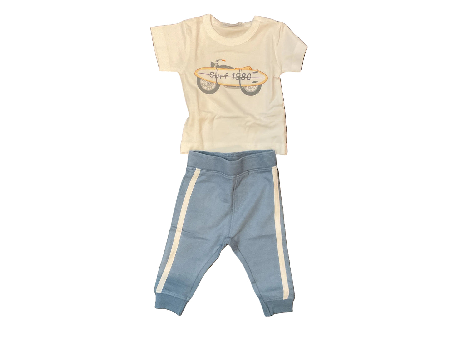 Surf tee and pant set