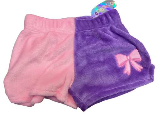 Iscream pink/purple bow shorts