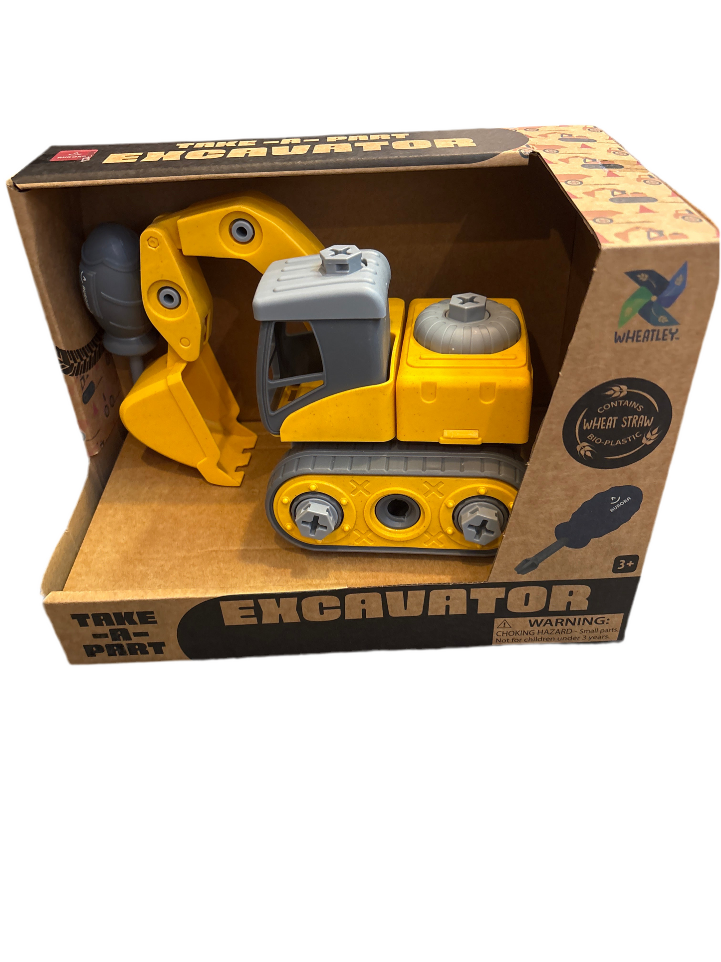 Take-a-part excavator