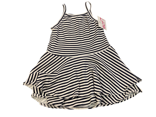Sofi black/white toddler dress