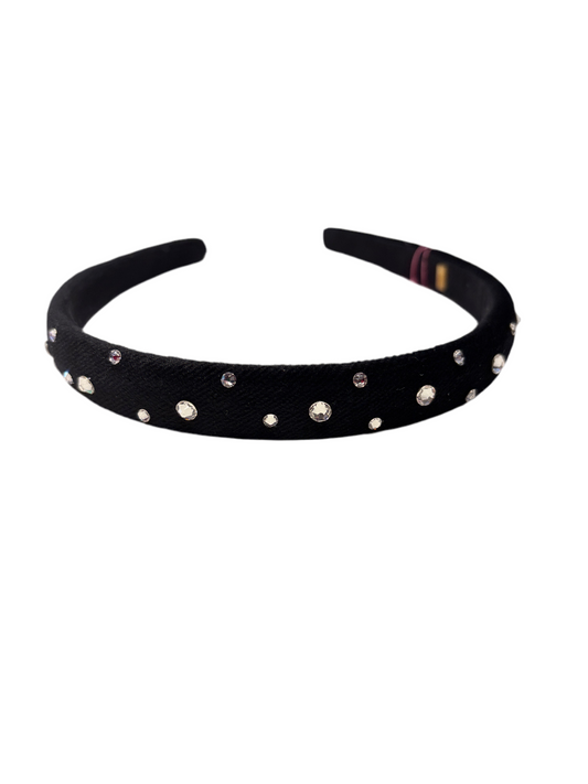 Thin velvet headband