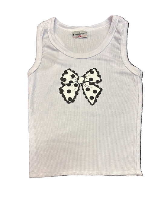 White bow tank