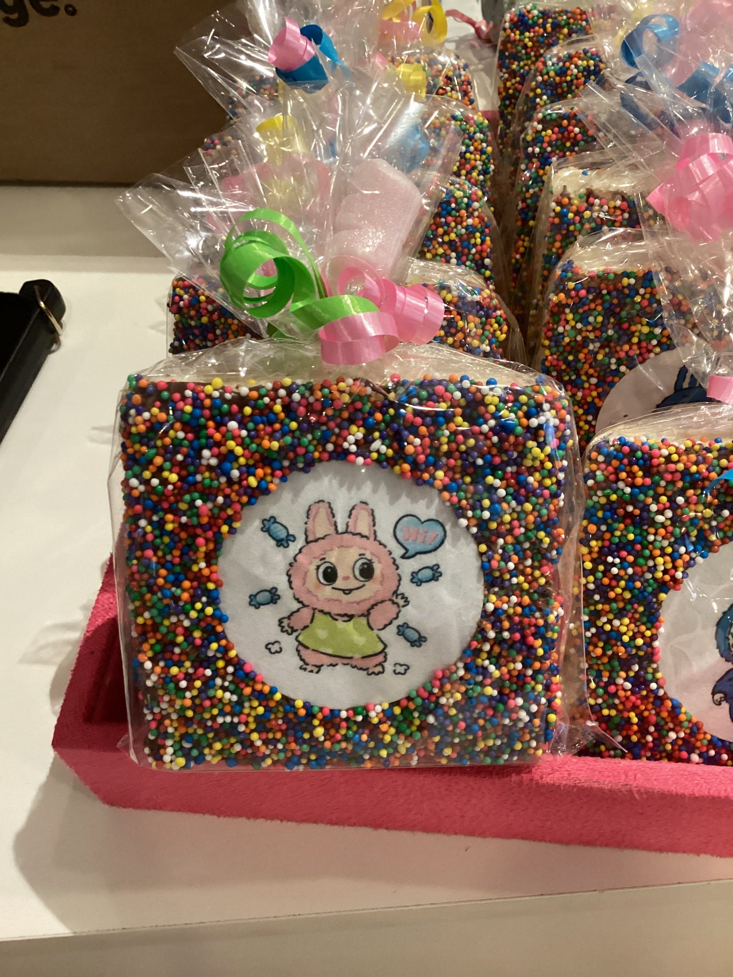 Labubu rice crispy treat