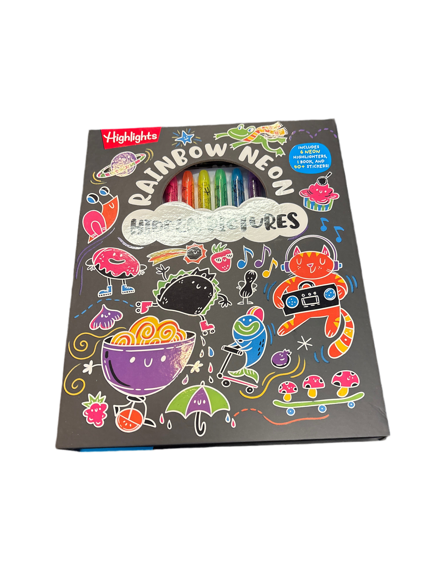 Rainbow Neon Hidden Pictures