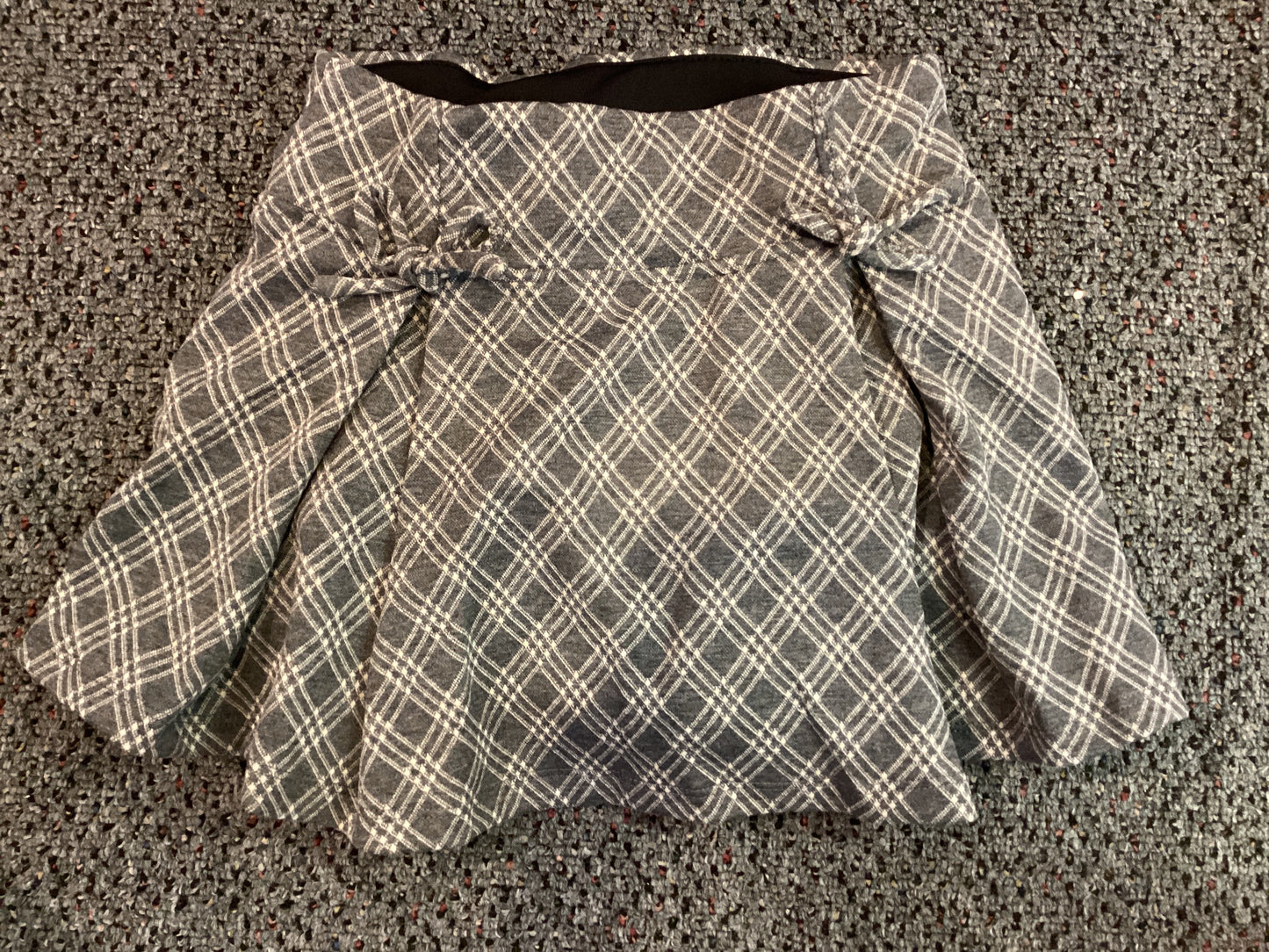 FBZ Gray Tweed Skort