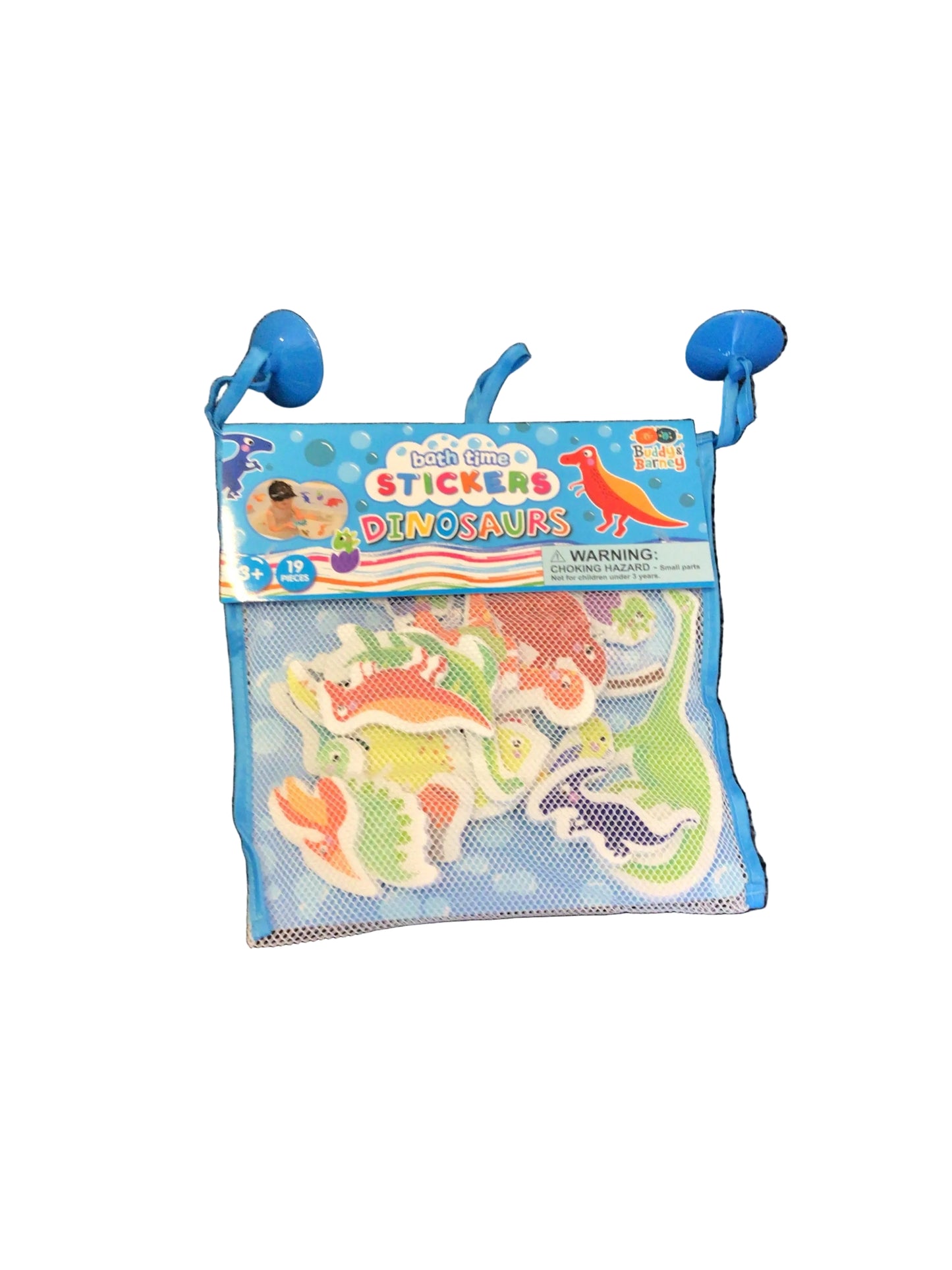Dinosaur bathtime stickers