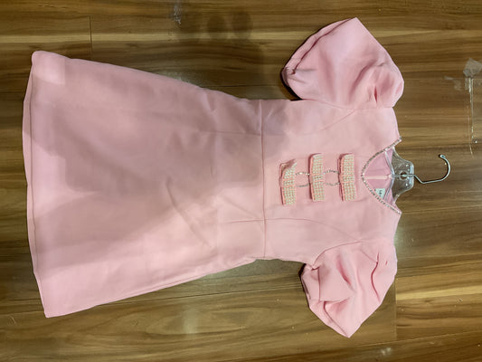 Angie Pink Bow Dress