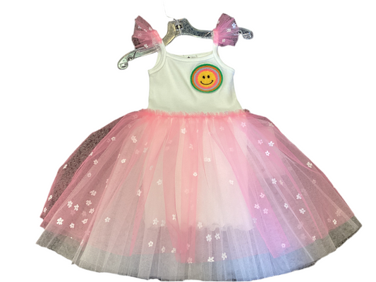 Petite Hailey smile tulle dress