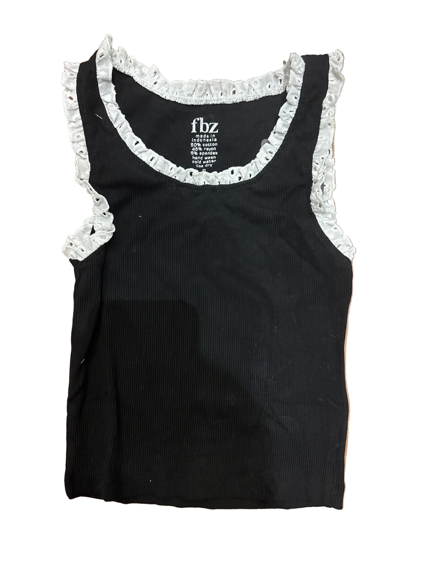Black white tank