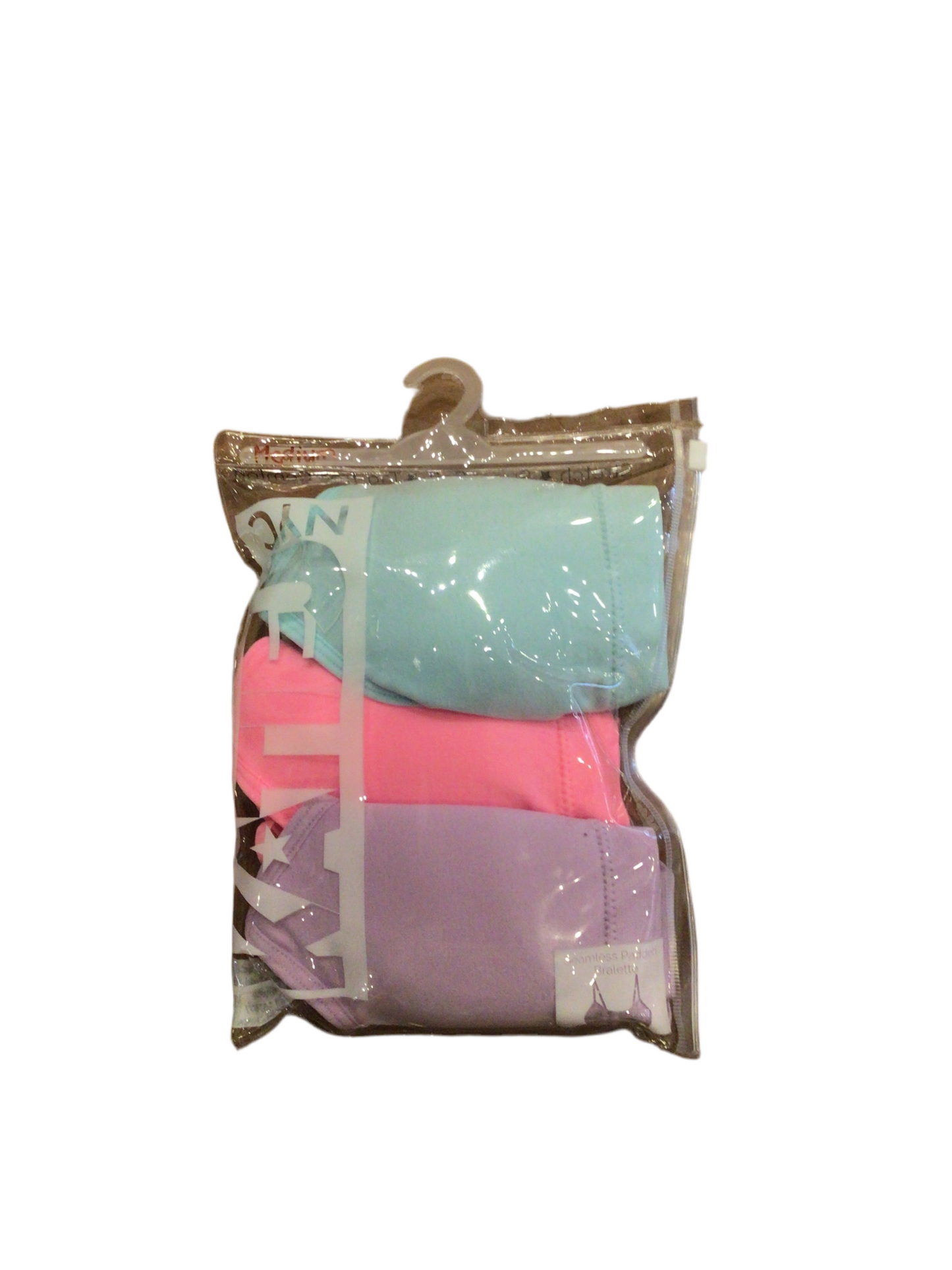 Katie J set of three bras pastel
