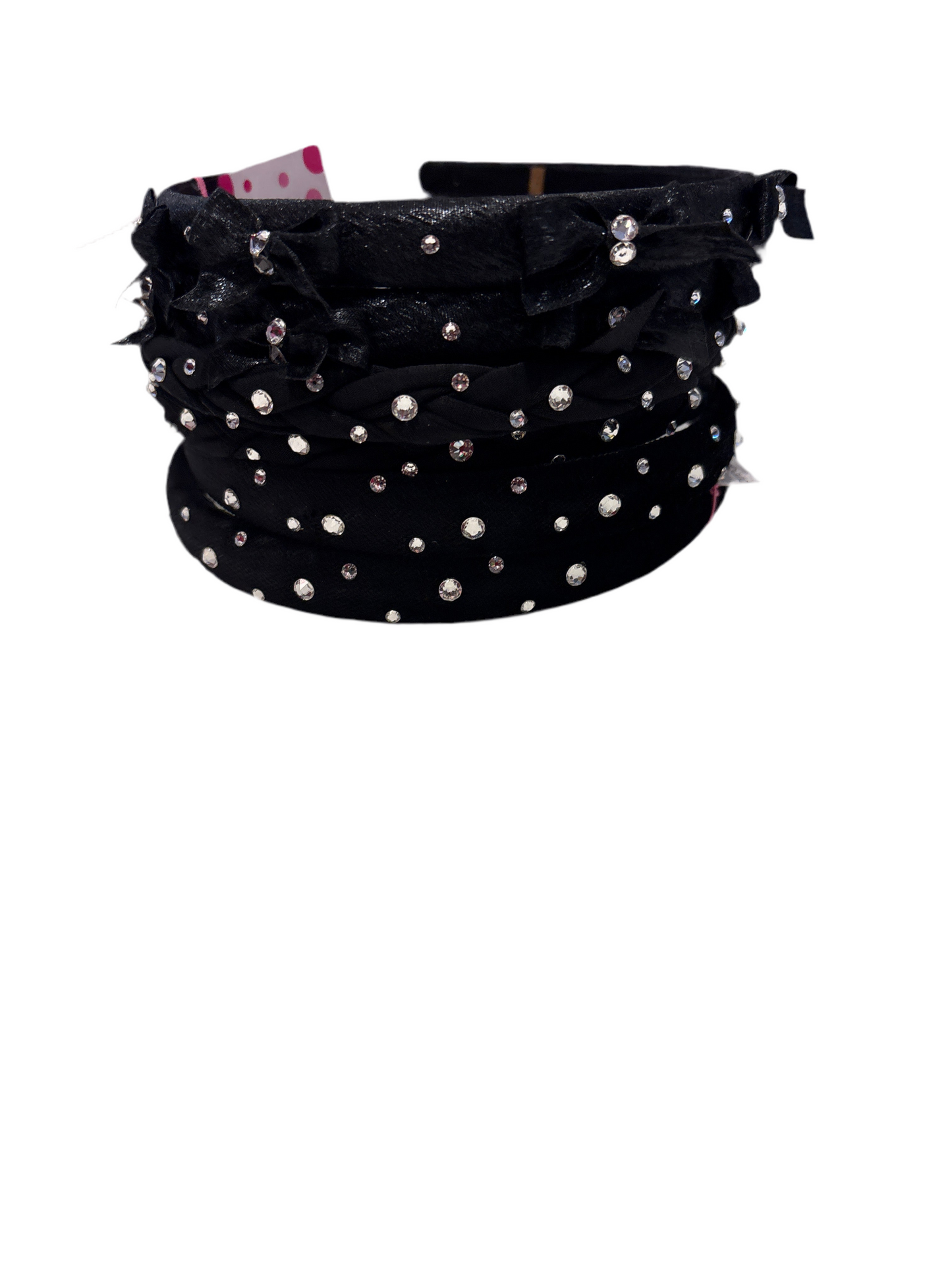 Black sequin thin headbands
