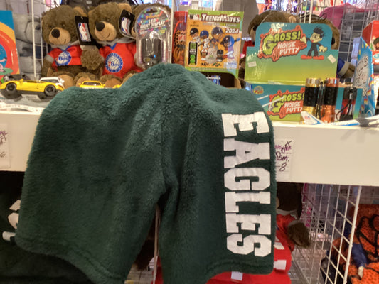 Love and kisses boys eagles green pj shorts