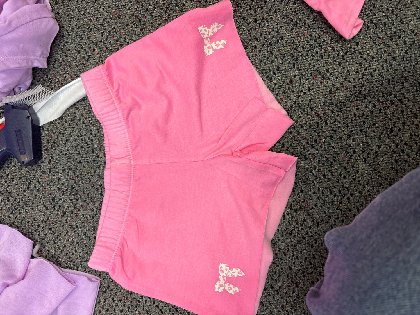 Firehouse hot pink short w/ screen