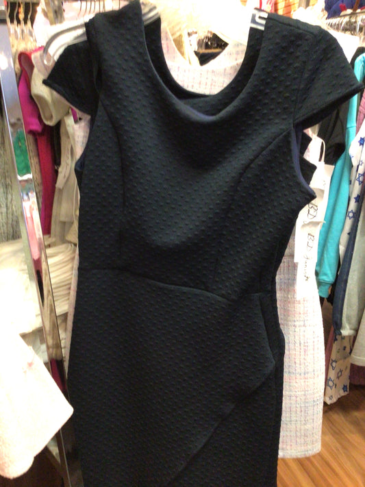 BD Junior navy diamond envelope dress