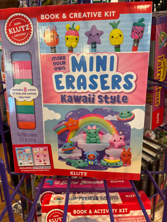 Klutz mini erasers
