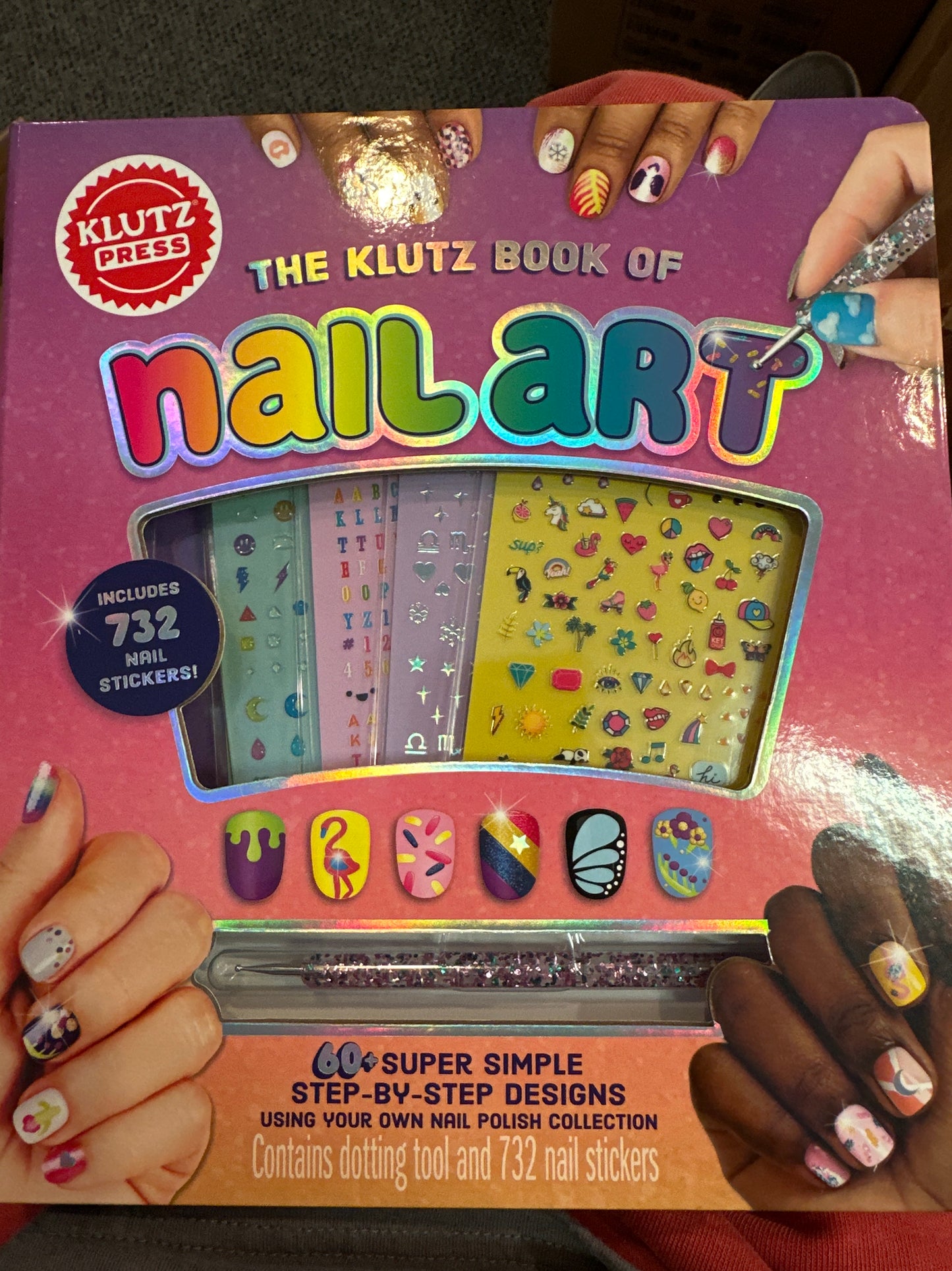 Nail Art toy book