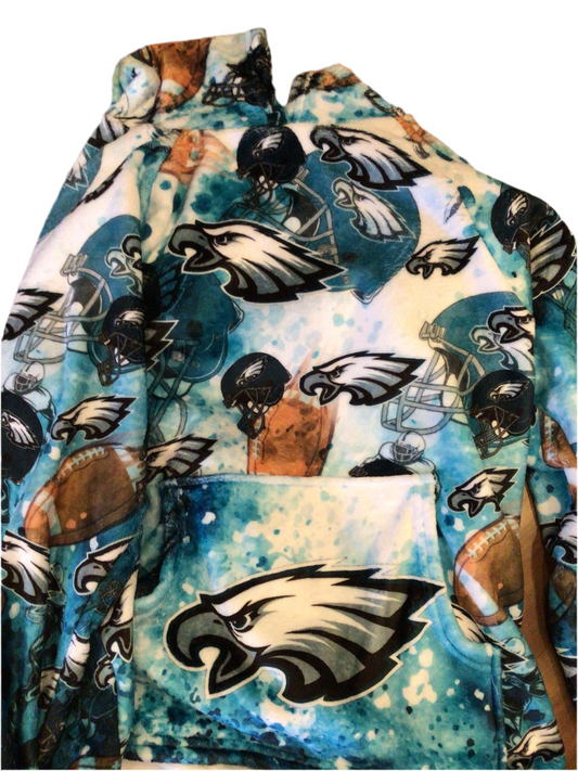 Penelope Wildberry fuzzy hoodie Eagles