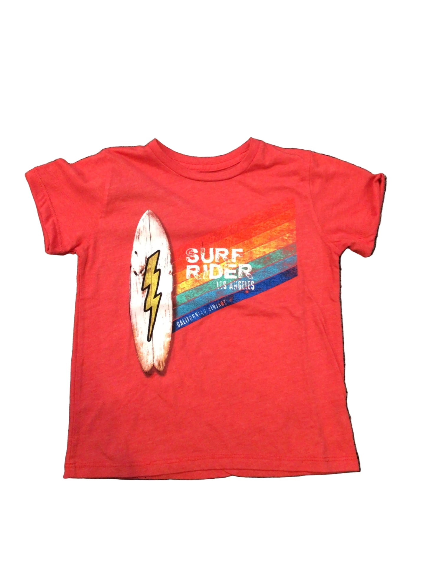 Surf rider red tshirt toddler