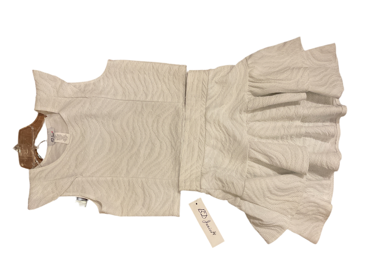 By Debra white/silver 2pc Skirt set