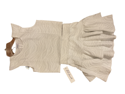 By Debra white/silver 2pc Skirt set