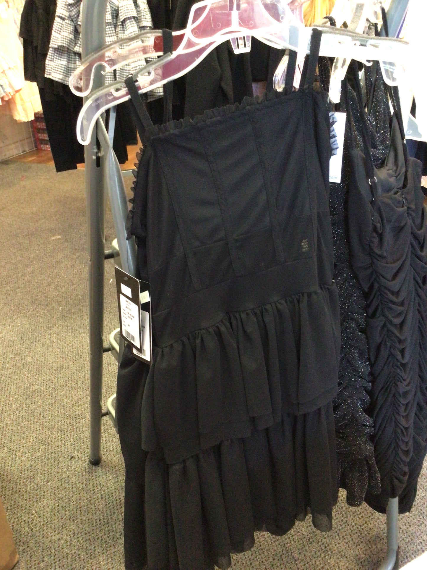FBZ black tulle dress