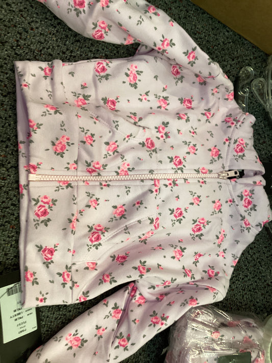FBZ floral zip up