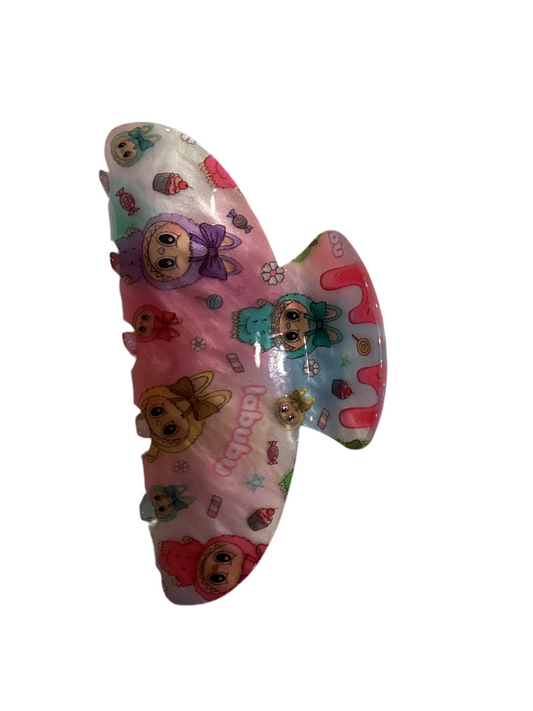LABUBU TIE DYE HAIR CLIPS