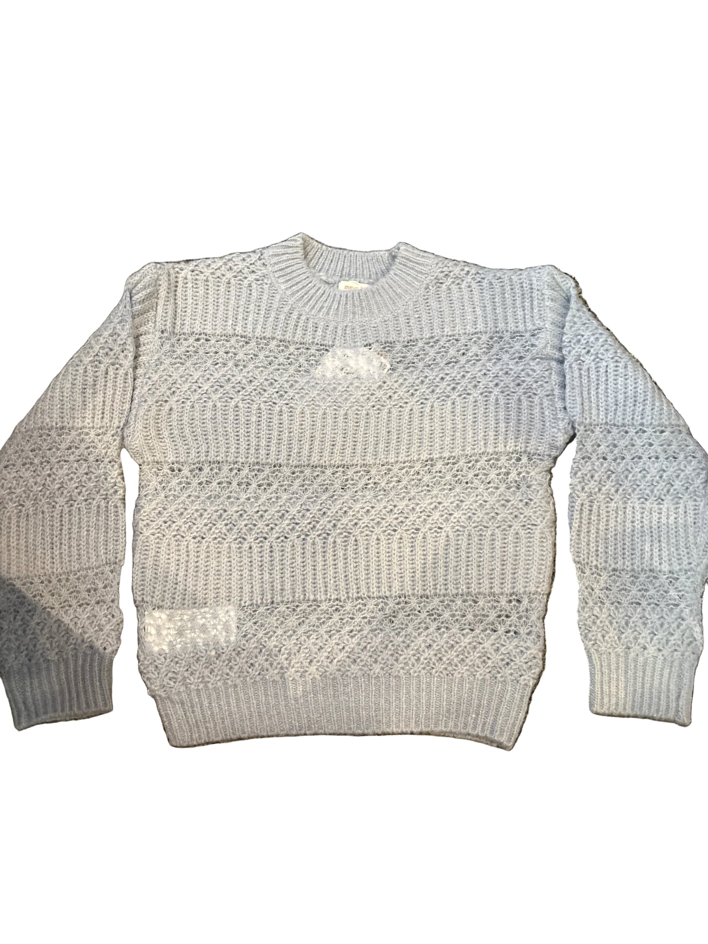 Iceberg textured openwork sweater