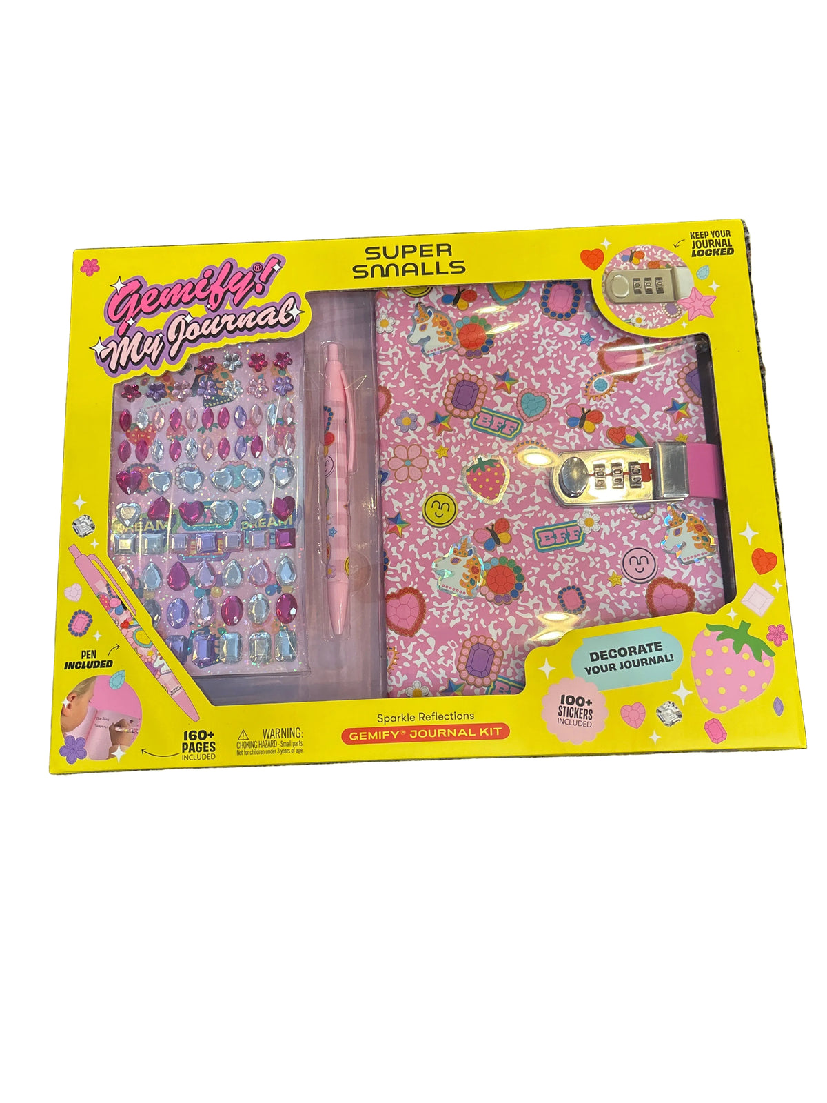 Super Smalls Sparkle Reflections Journal Kit
