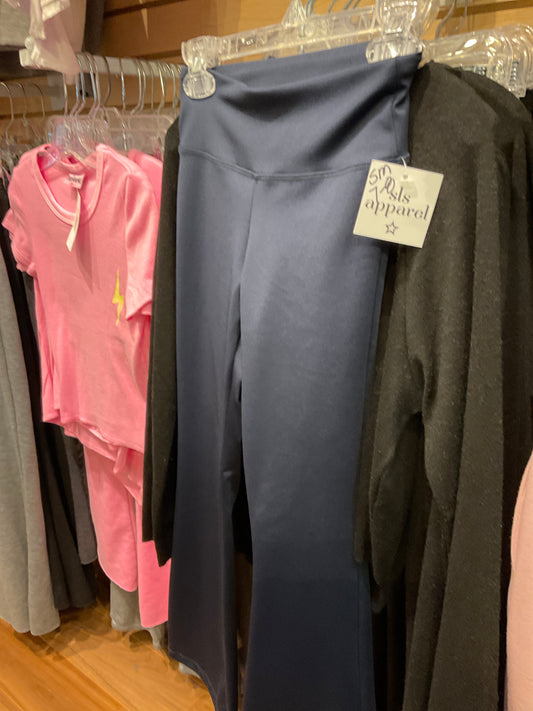 SLS navy flare legging