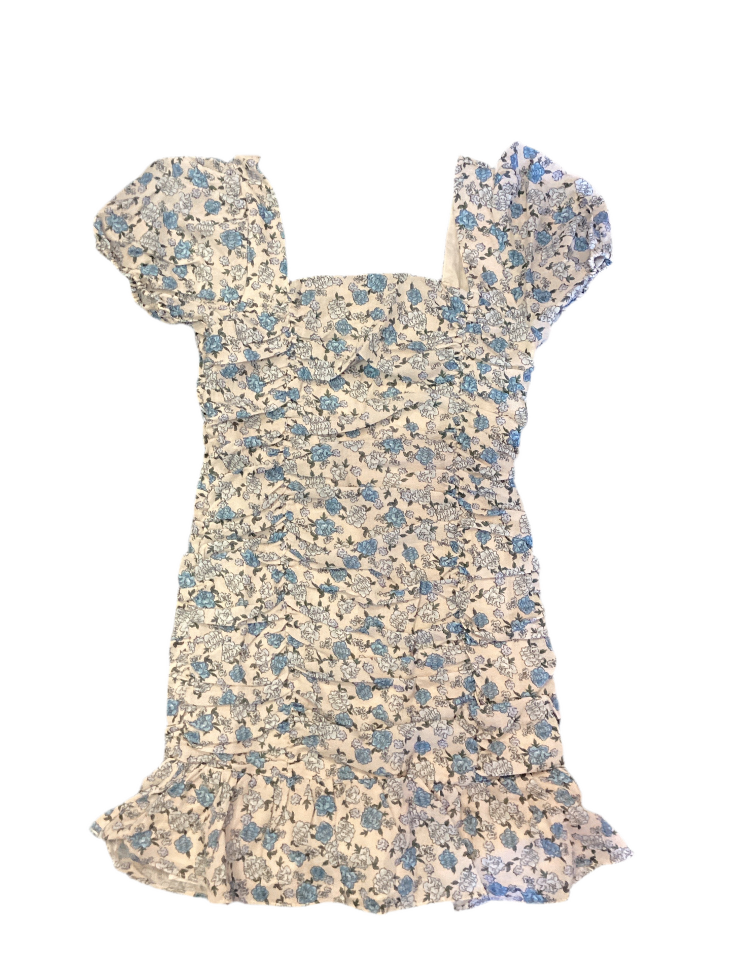 Katie J blue floral Ariel dress