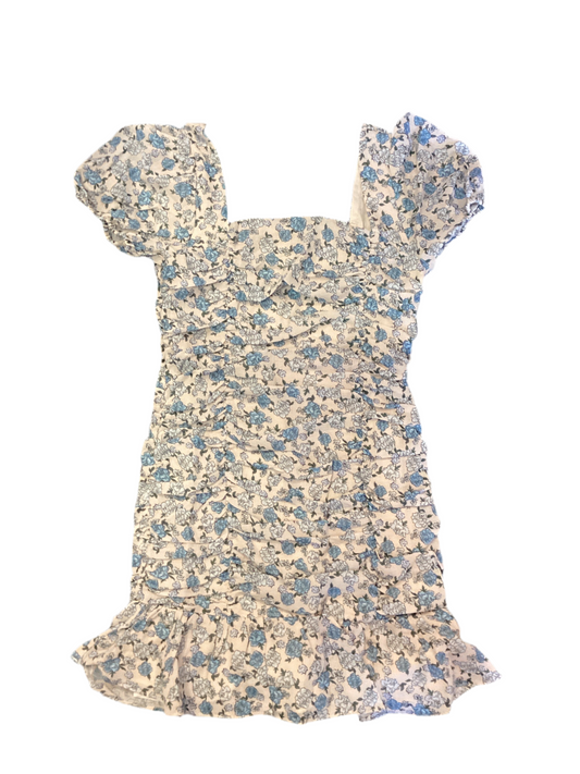 Katie J blue floral Ariel dress