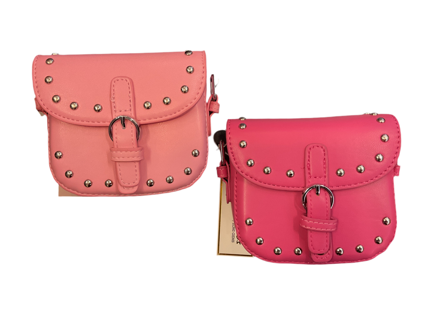 Saddle stud kids handbag