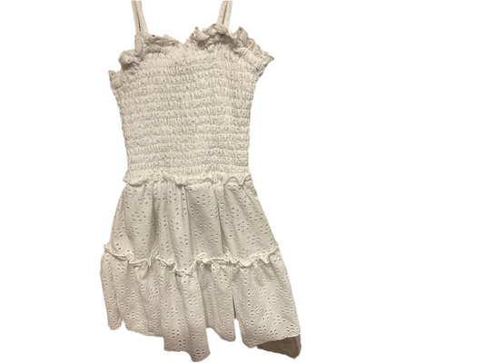 FBZ white eyelet dress