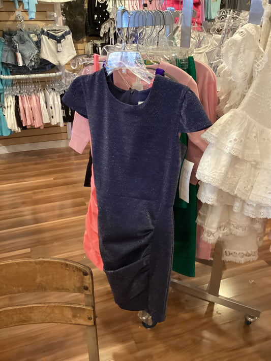 By Debra navy sparkle dress